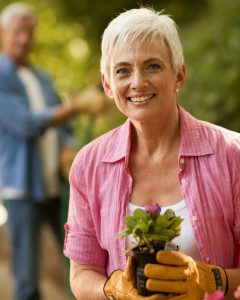 smiling ann arbor woman showing her bright smile after a visit to Ann Arbor Smiles